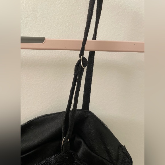 Kittenish Black lace polka dot bodysuit - size xs - Picture 9 of 11